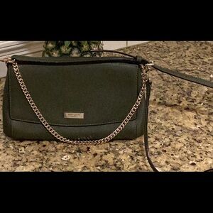 Kate Spade Army green crossbody convertible purse. Clean like new